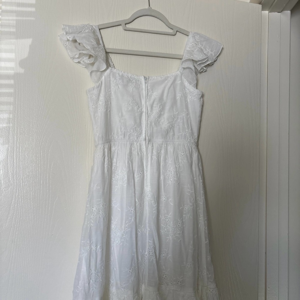 Francesca's Collections White Midi Dress - Picture 5 of 6